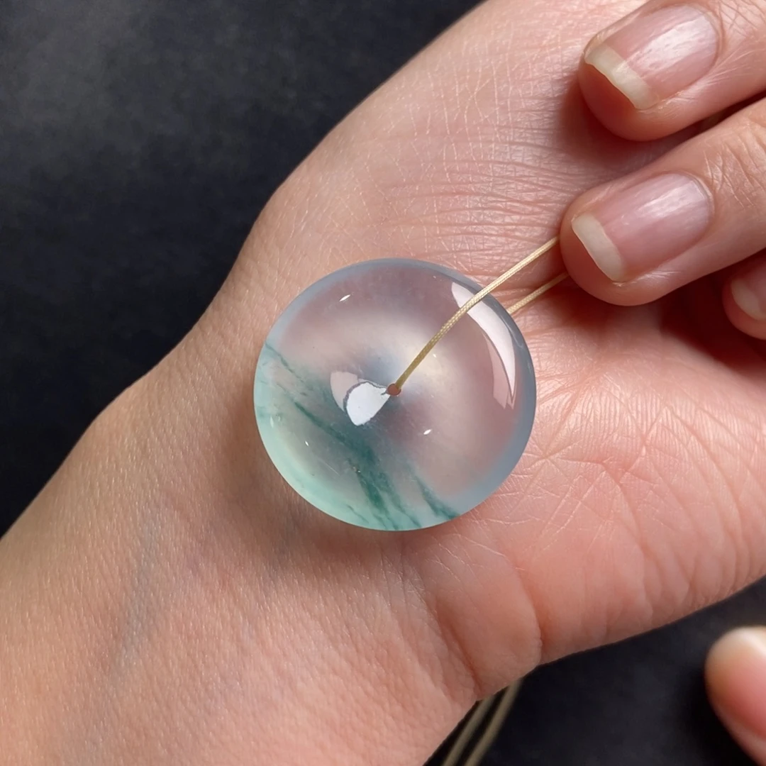 翡翠未镶嵌颈饰26.6-5.7