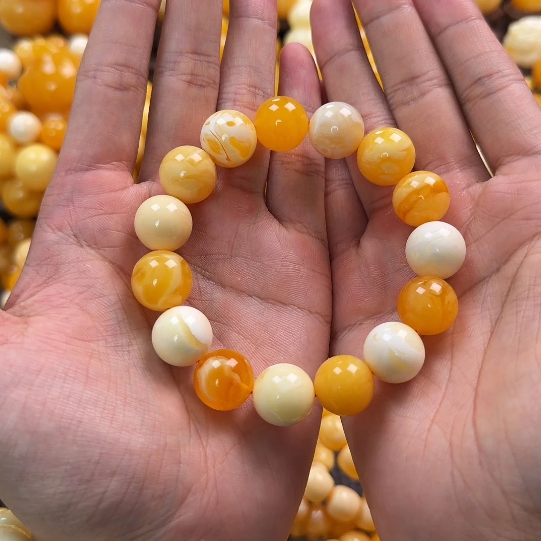 金珀未镶嵌珠宝奇石15mm