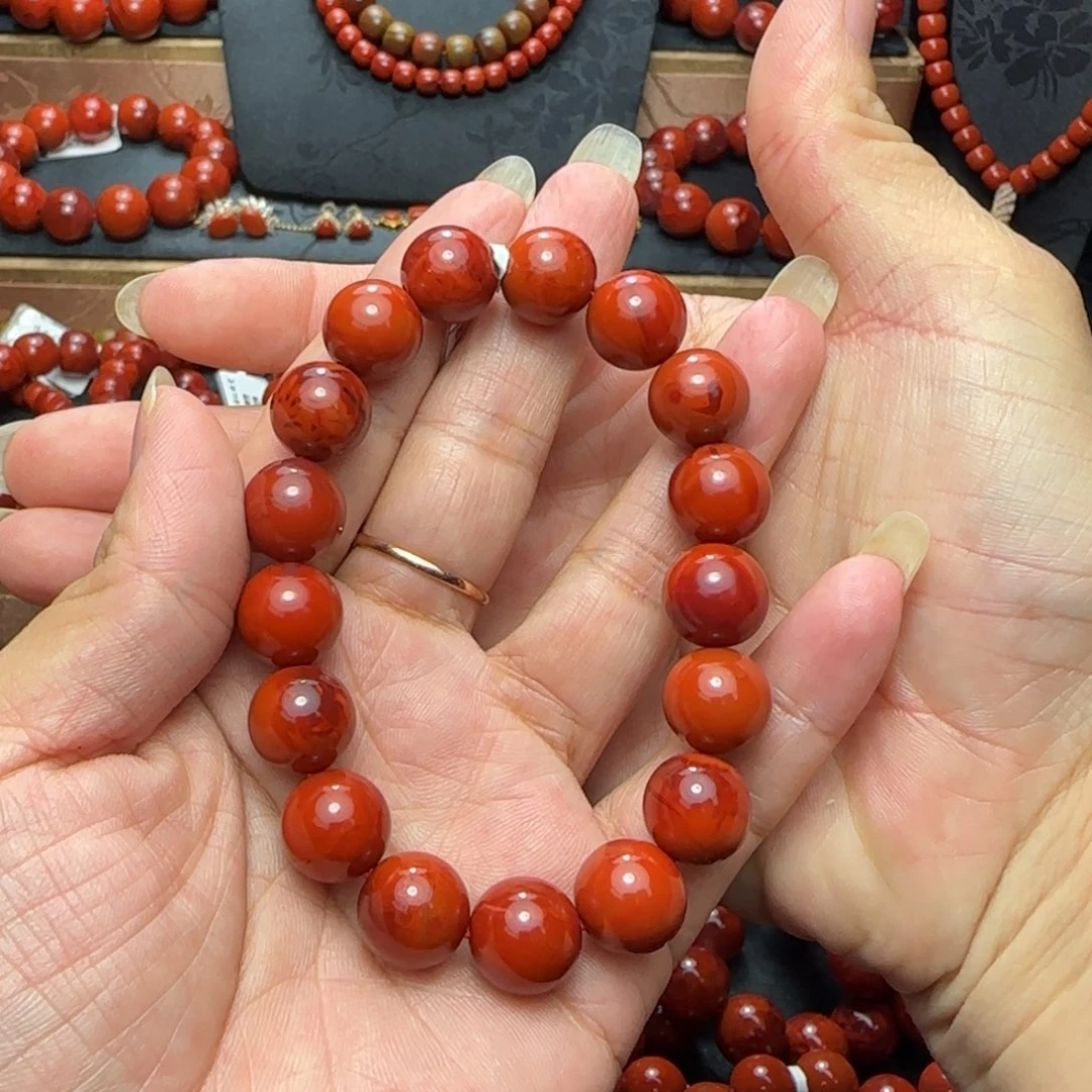 佛***说南红玛瑙未镶嵌手串