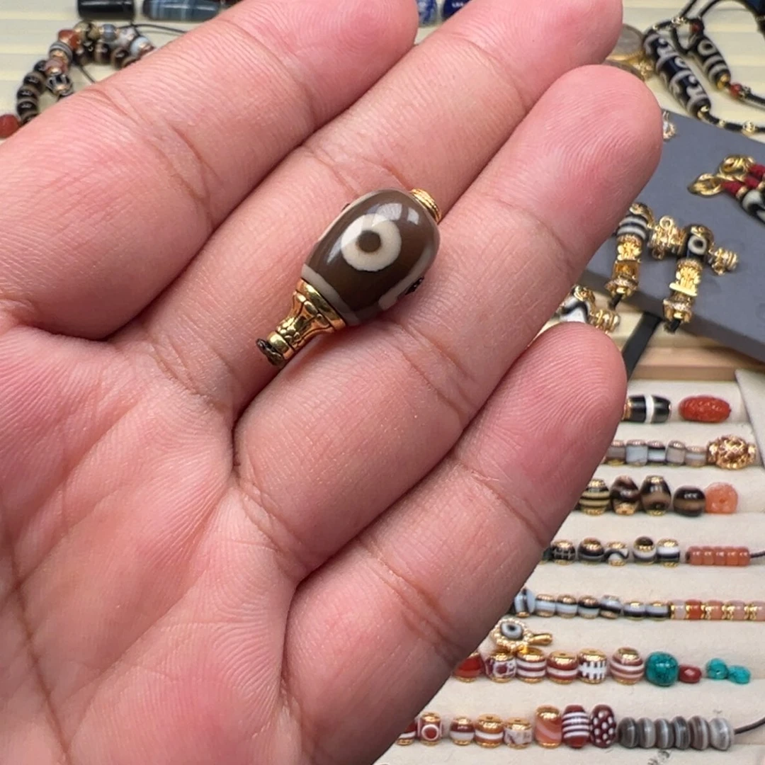 王***）椰蒂吊坠椰蒂原生态手串配珠