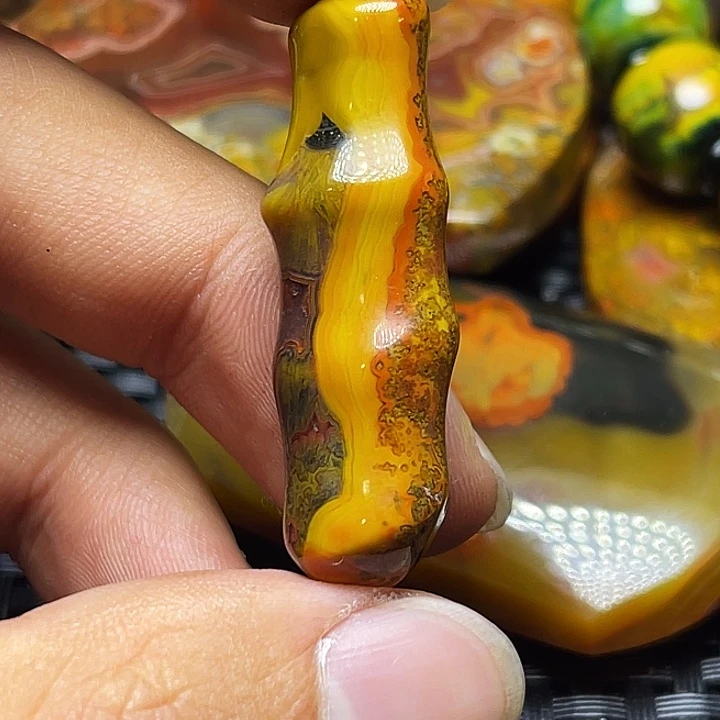 用***9玛瑙/玉髓未镶嵌颈饰