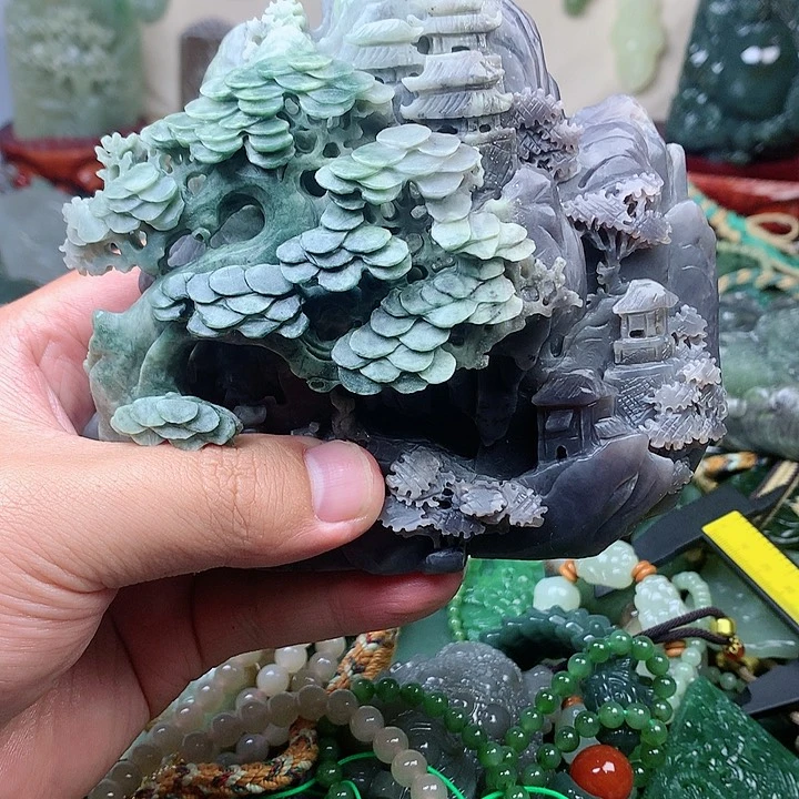 未镶嵌和田玉挂件晨*