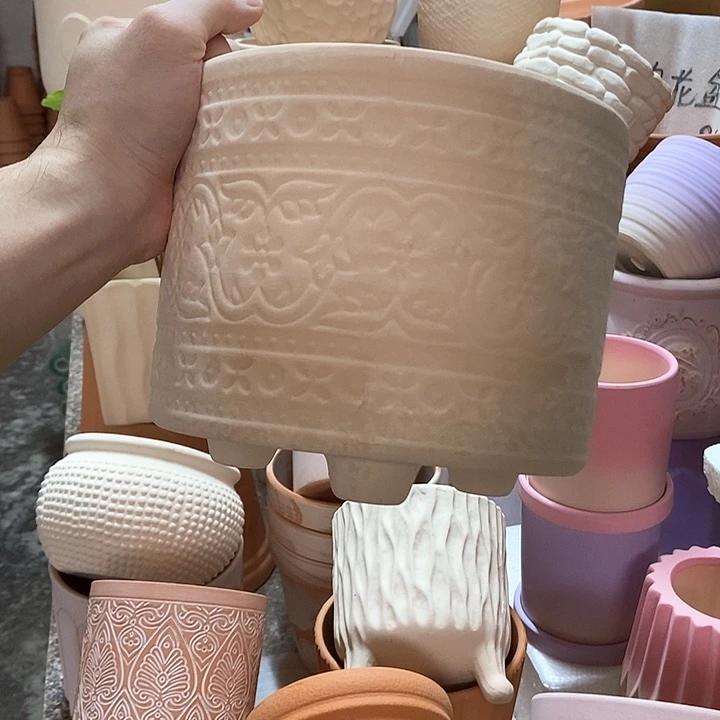 19×15白陶波西米亚1个