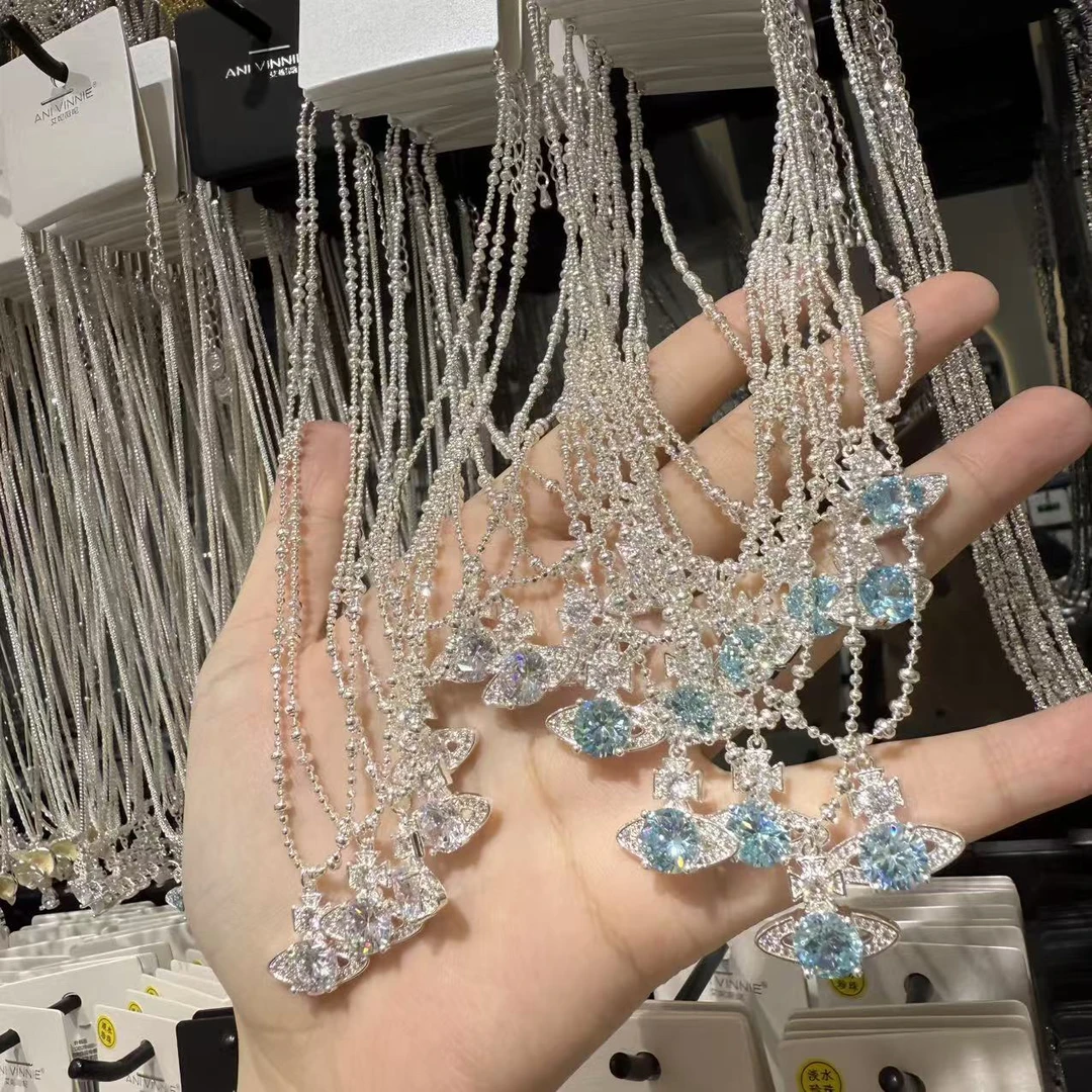 铜合金项链 1021 超高版 艾妮家星球超闪轻奢项链