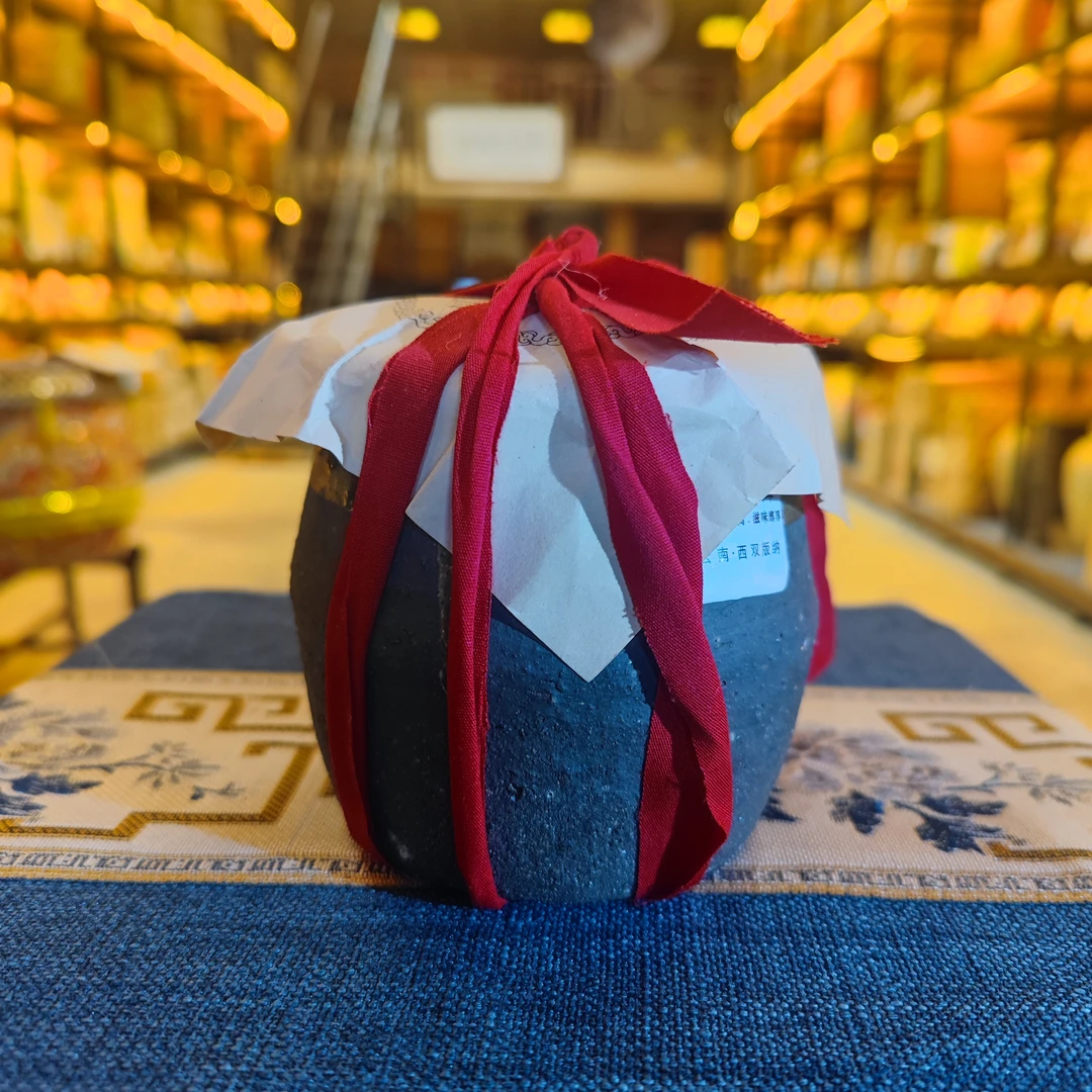 【武候号-小奎私藏】1996年 荷香古树茶 熟茶 140g