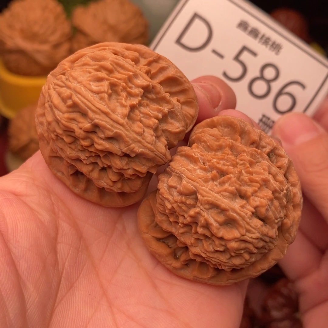 把件文玩核桃狮子头40….