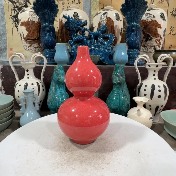 瓷片手工制作陶瓷摆件