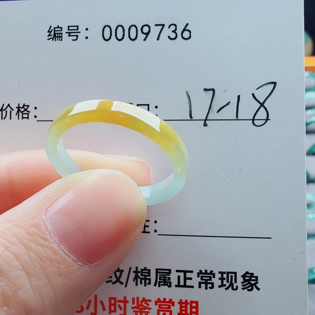 未镶嵌戒圈翡翠翡翠