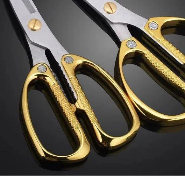不锈钢剪刀家用锋利合金强力厨房手工专用剪布超硬