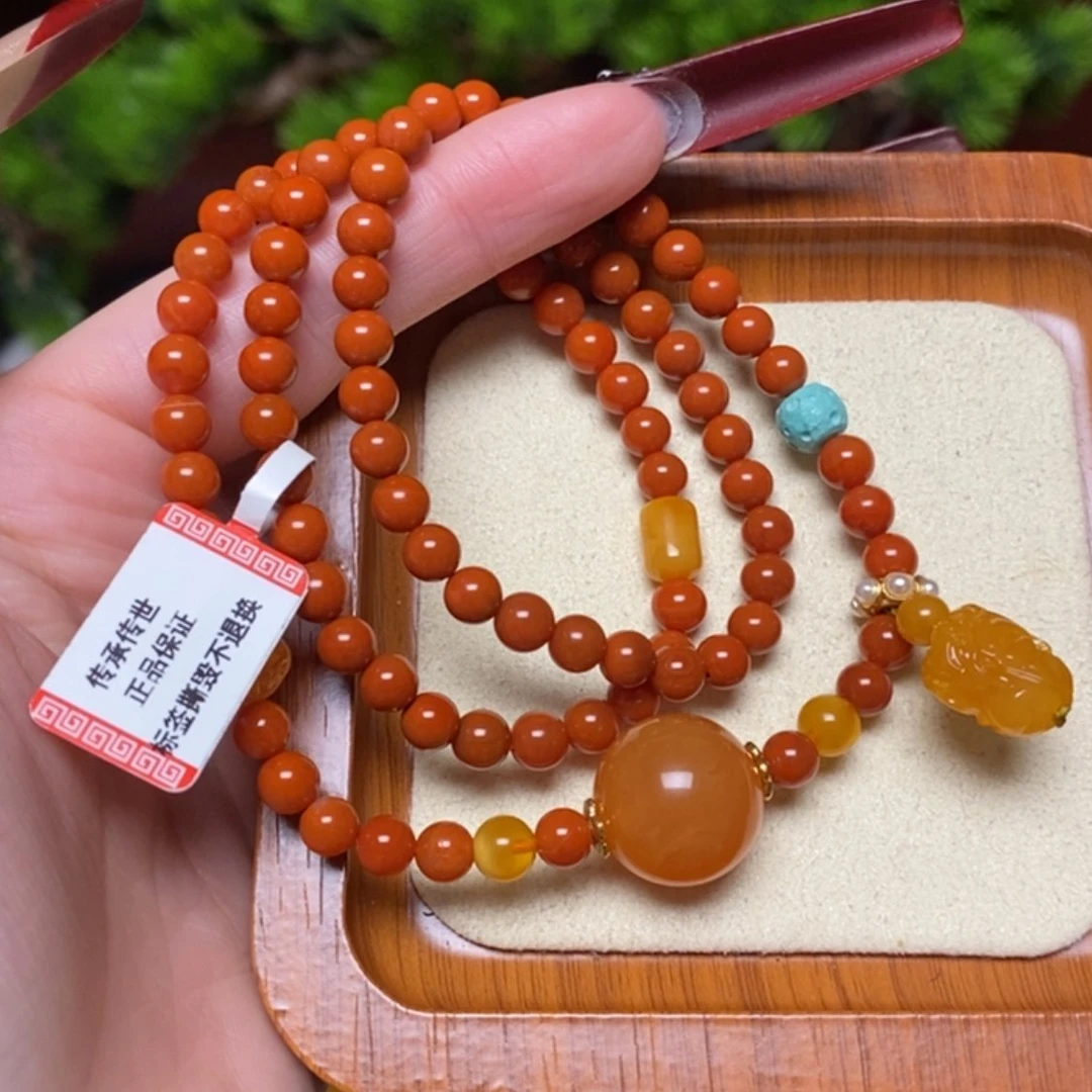 【闪购商品】手链蜜蜡未镶嵌手串