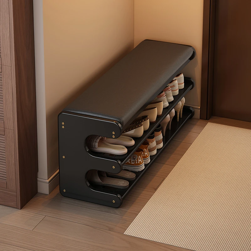 换鞋凳家用门口可坐入户鞋柜坐凳一体进门穿鞋凳玄关储物窄小鞋架