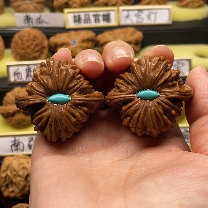 【闪购商品】吊坠文玩核桃四座楼43