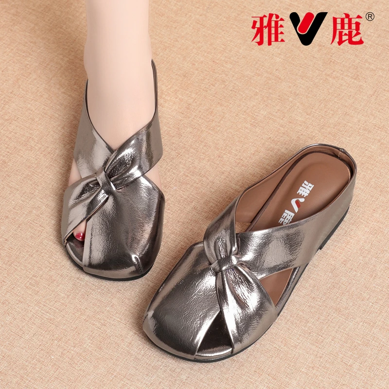 【雅鹿】夏季新款凉拖鞋舒适百搭透气洞洞鞋镂空软底外穿拖鞋