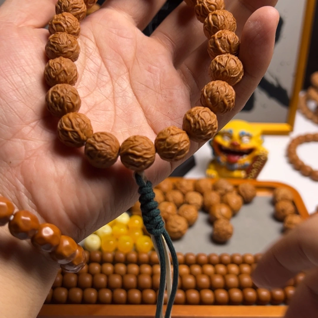 猴头核桃手串毒液2.0觉醒手持尺寸13+