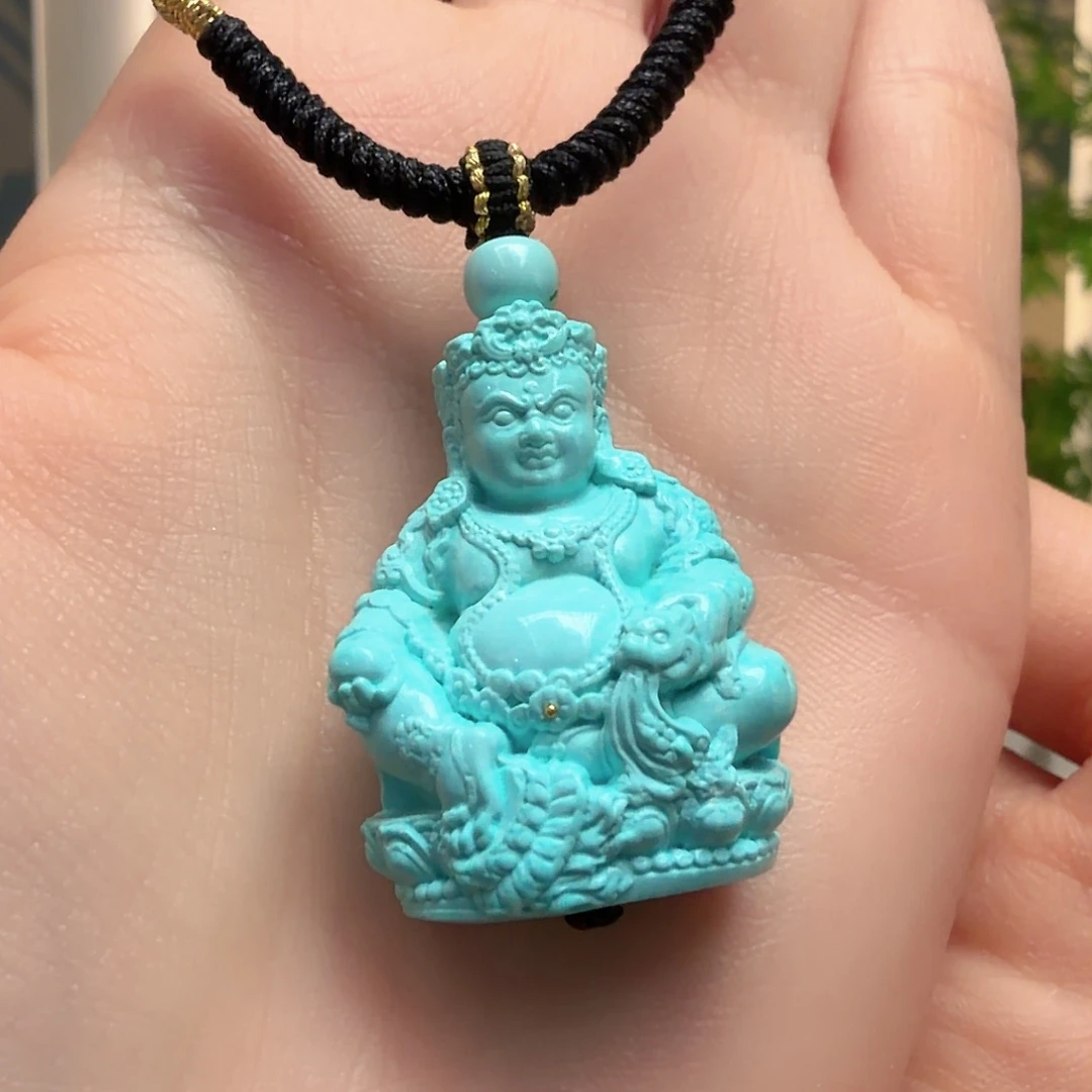 绿松石未镶嵌颈饰