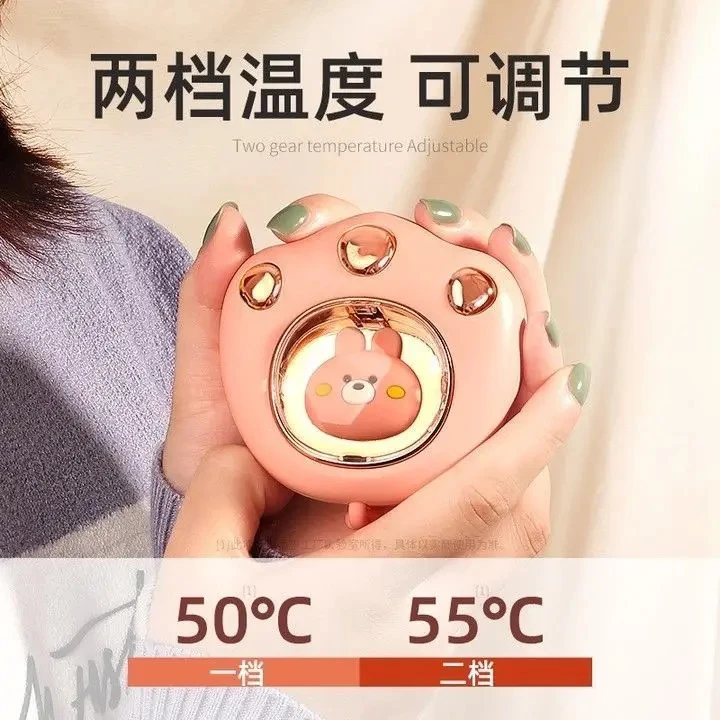 猫爪暖手宝充电随身携带usb防爆自发热女生暖手可爱取暖宝宝冬天