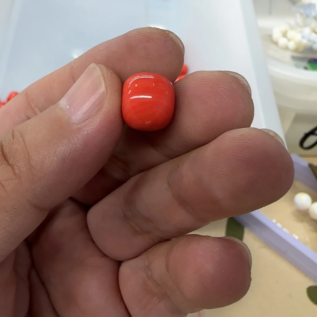 白玉菩提手串红色717