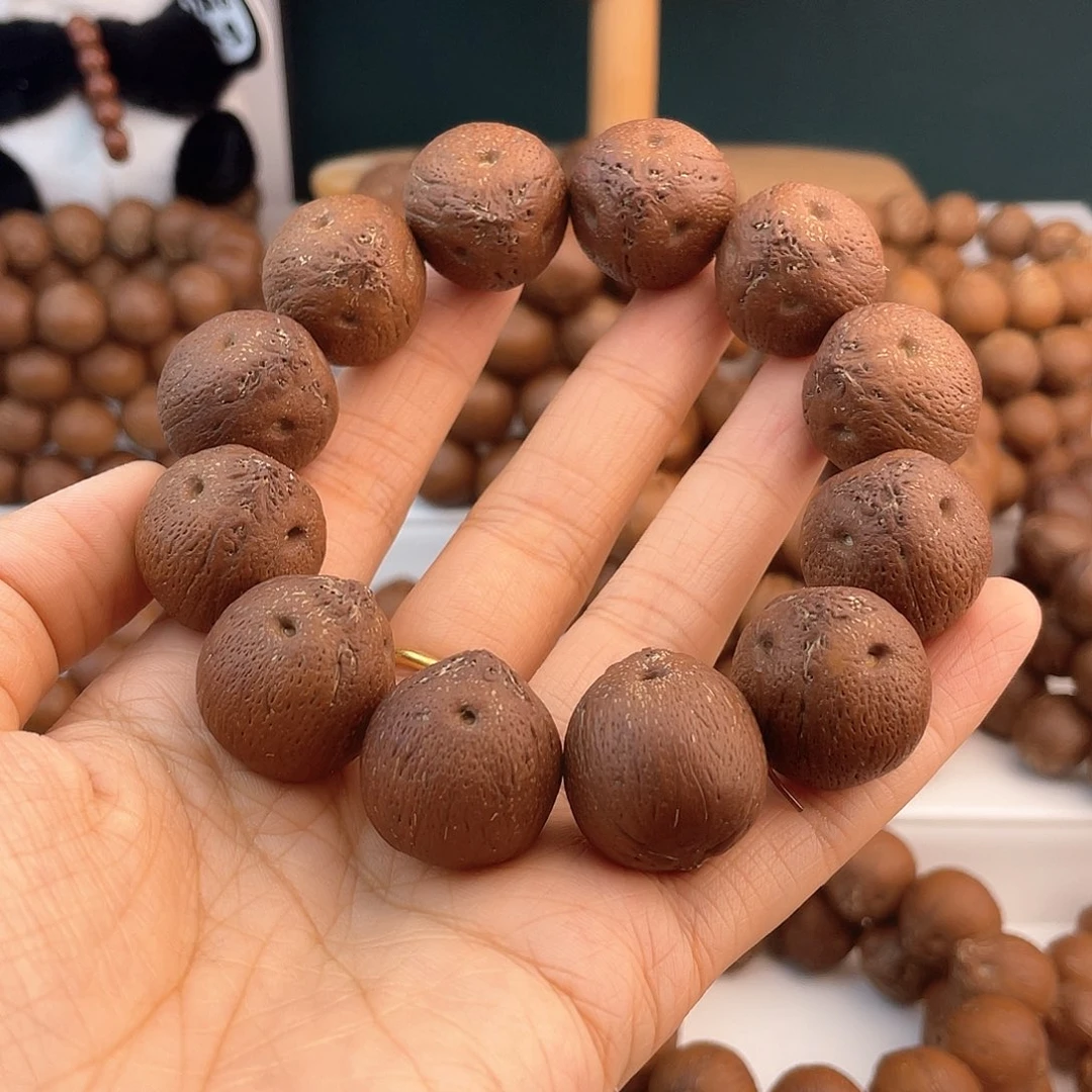 紫金鼠手串豆原皮紫金鼠