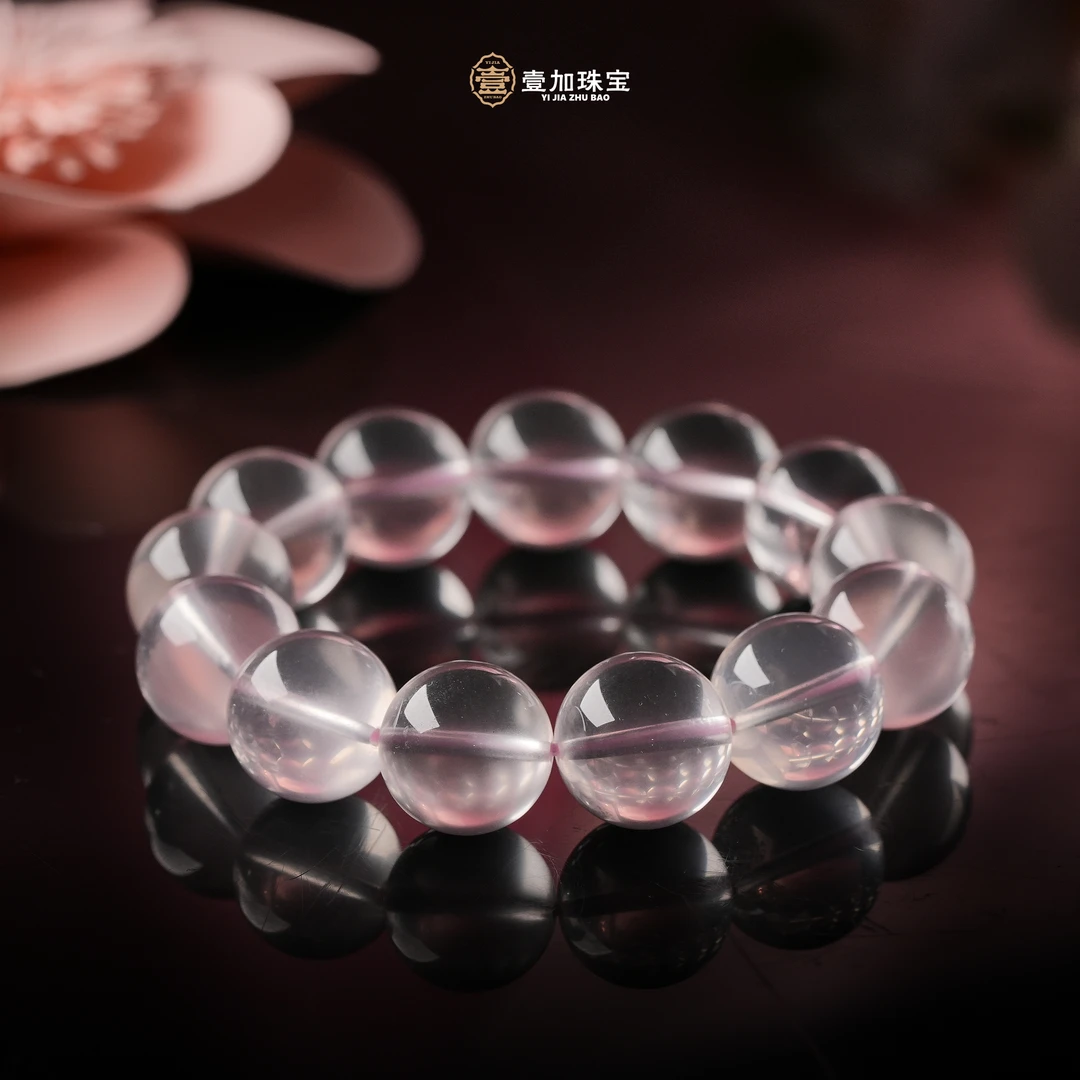 壹加田田｜手工设计粉水晶手串多样性发一1.0