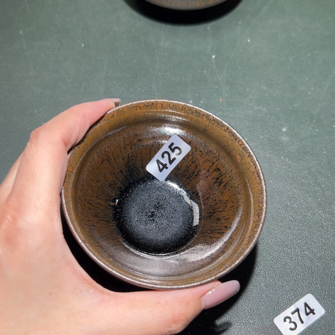 茶盏全手工原矿原釉建盏