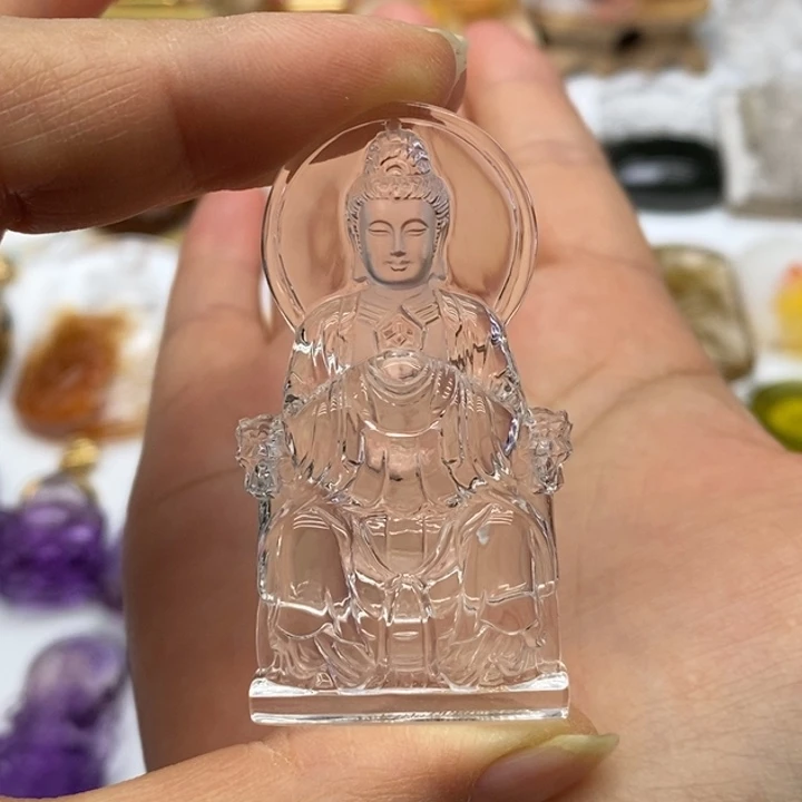 水晶颈饰未镶嵌惠**～定制