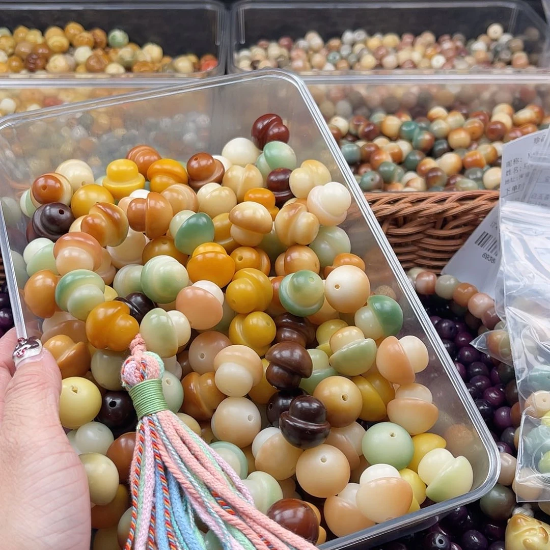 白玉菩提吊坠无**义C/20mm/10颗