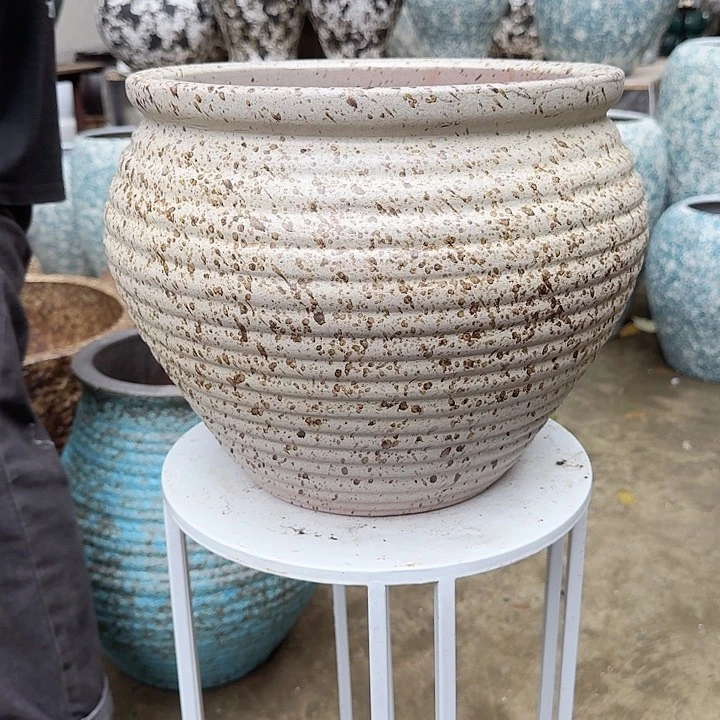 紫砂花盆高度27口径30内口径27