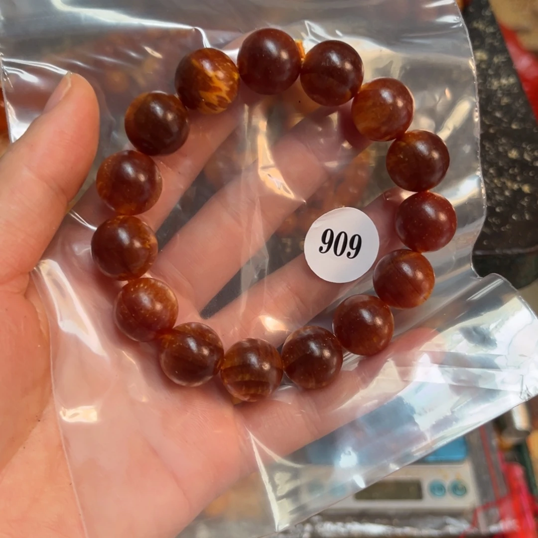 松木（琥珀木）手串/手链一**水909树根1.5