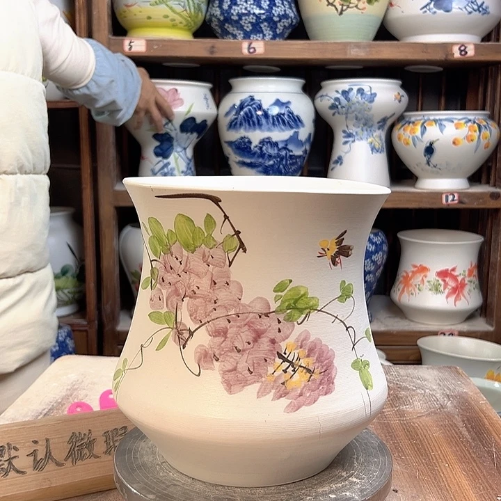 陶小蛮腰紫藤新款新款请陶瓷陶瓷