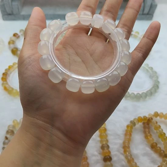 玛瑙/玉髓未镶嵌手链福利款不退不换，直播间选好