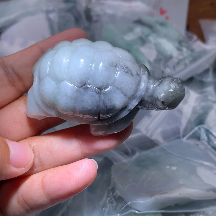 翡翠未镶嵌颈饰保真天然A货翡翠