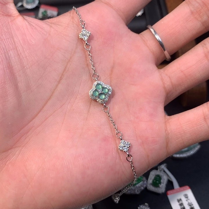 未镶嵌手链翡翠手链