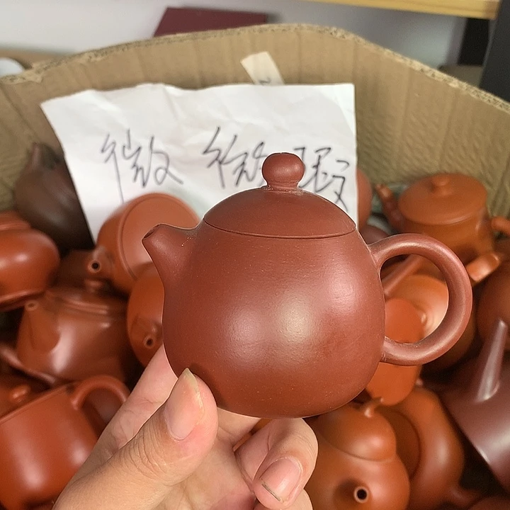 原矿朱泥茶具茶壶家用120