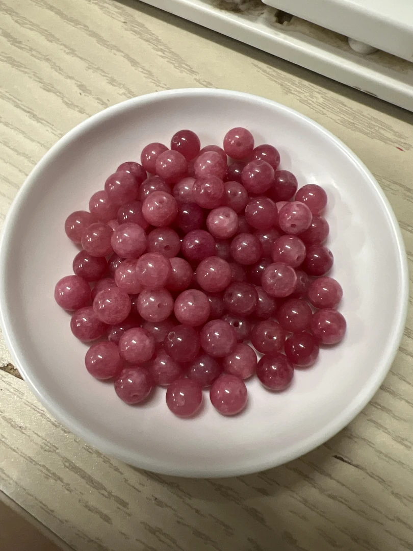 红纹石散珠 A559 卡10mm 20颗（赠弹力绳）