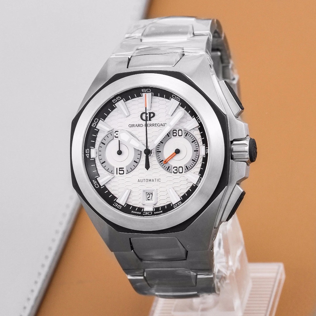 99新 Girard- Perregaux/芝柏表 自动机械男表49970-11-131-11A