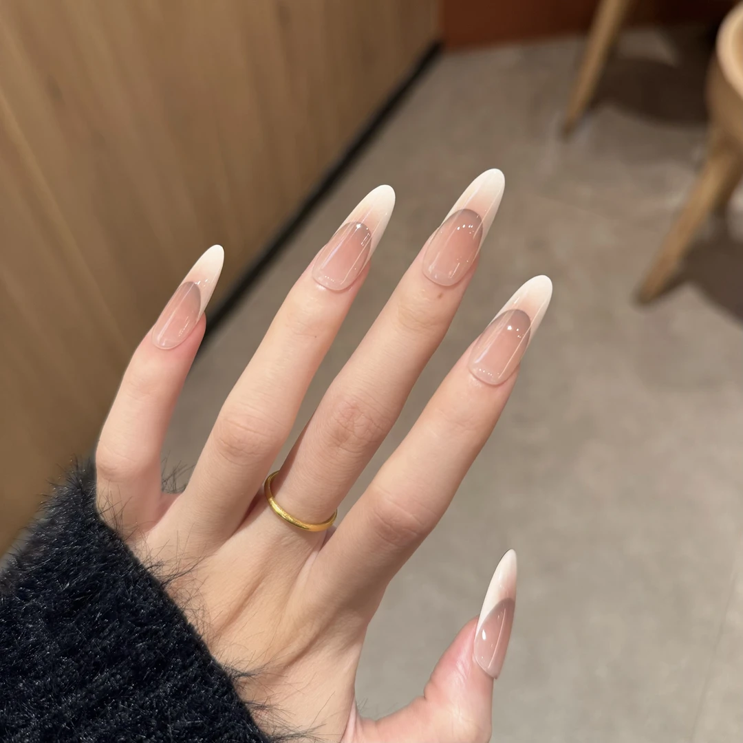 【红色高跟鞋】纯手工穿戴甲ins百搭显白法式美甲指甲贴