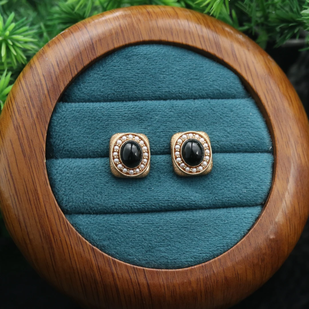 48天然缅甸翡翠A货18k耳饰/901850/上海嘉禾拍卖