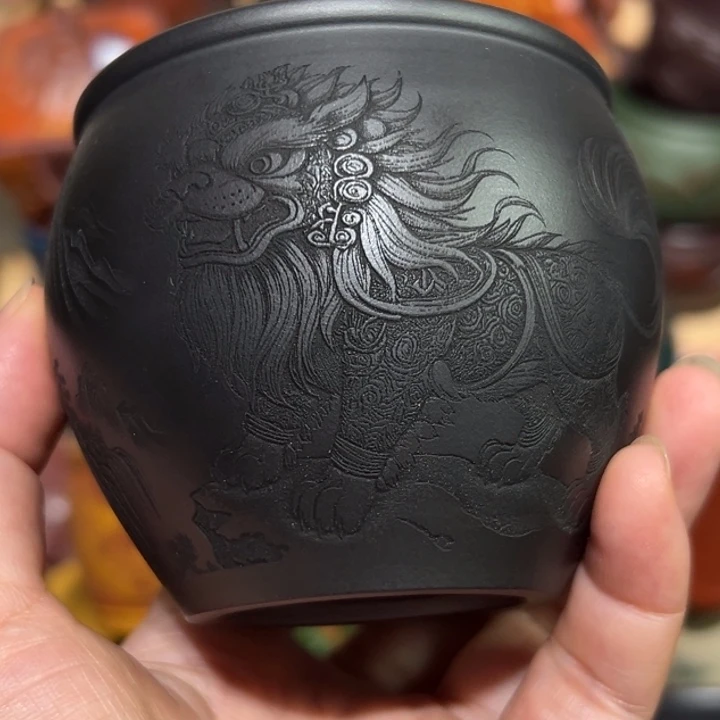 茶杯紫砂宜兴紫砂主人杯