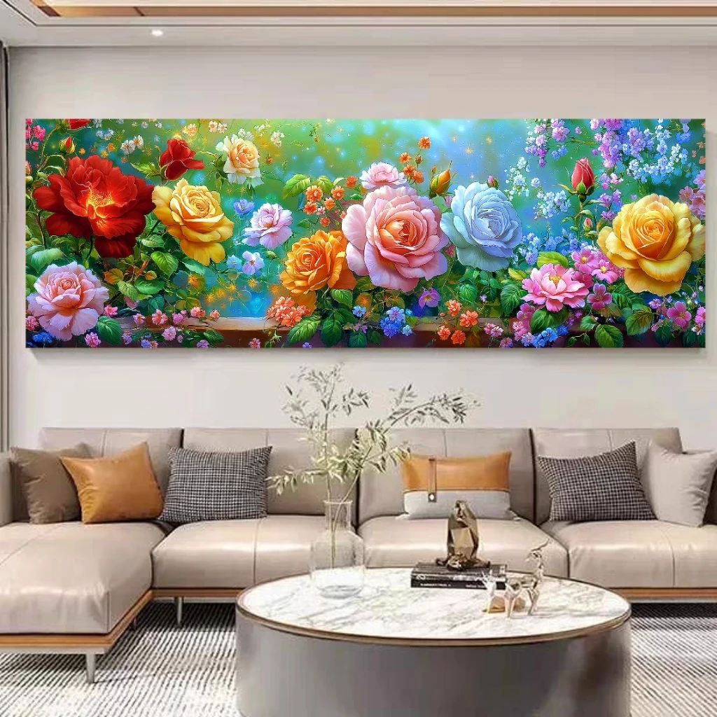 定制十字绣原创版权 花溪初识大格180*60没绣的 f2046