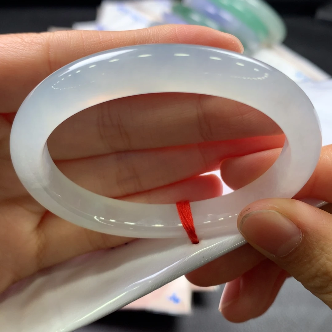 翡翠未镶嵌手镯31号53.5贵妃