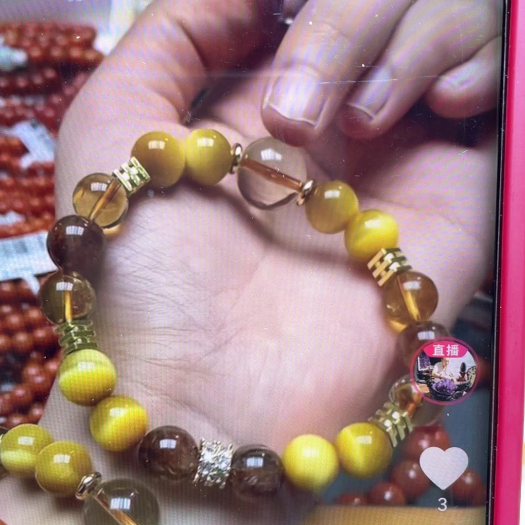 水晶手链未镶嵌手串