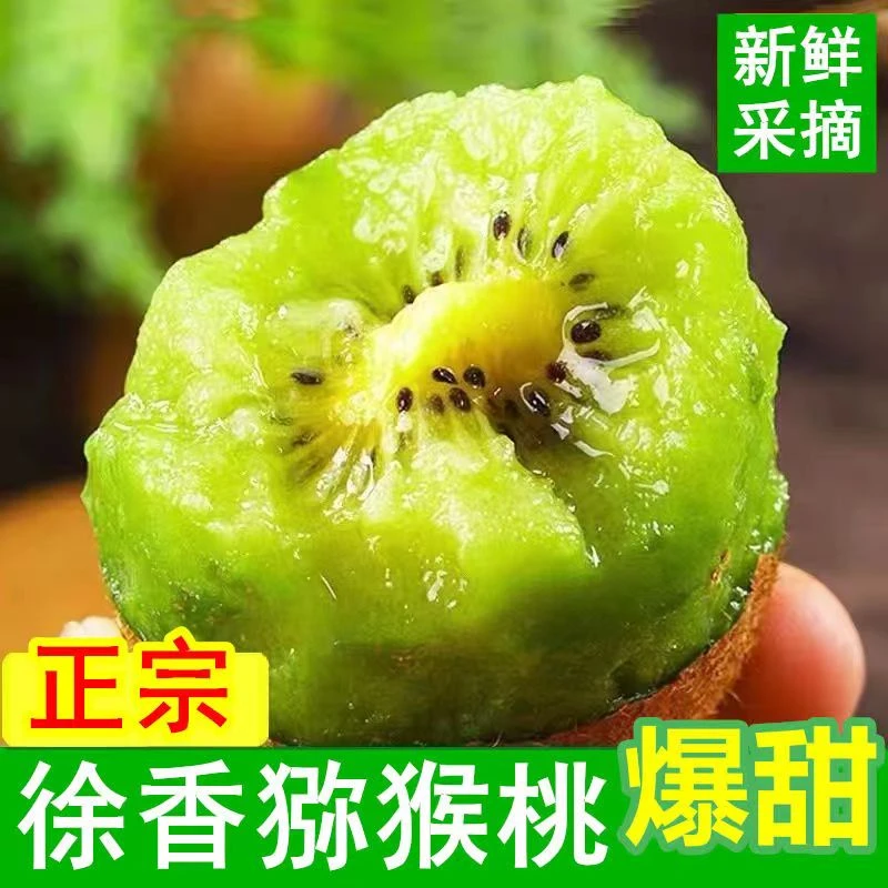 徐香猕猴桃奇异果陕西徐香奇异果正宗猕猴桃产地直发坏果包赔