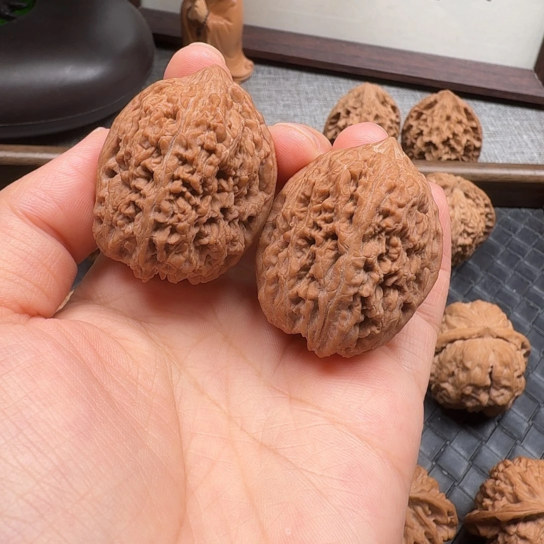 文玩核桃吊坠全品蒜头35