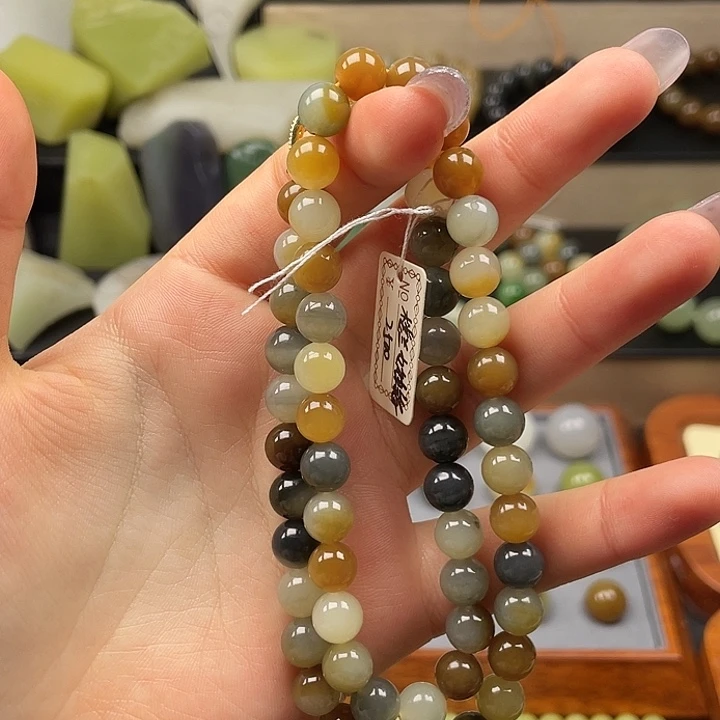 和田玉（糖玉）未镶嵌手链