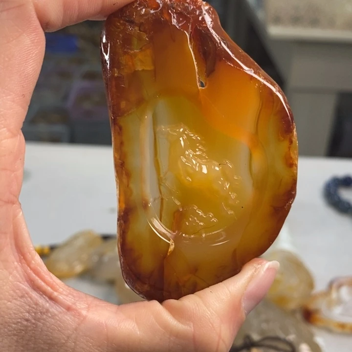 玛瑙/玉髓吊坠(不含链)未镶嵌