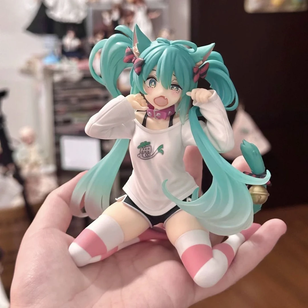初音未来猫耳睡衣初音手办MIKU景品模型动漫大型美少女美少女手办
