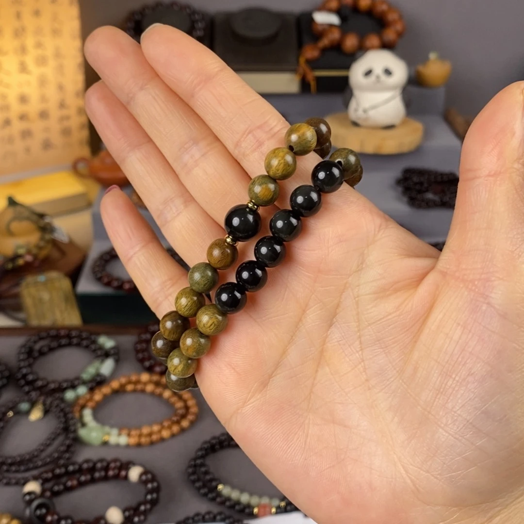 维腊木（绿檀）手串/手链