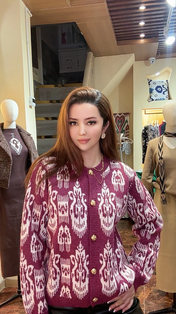 艾特莱斯毛衣外套毛衣针织女