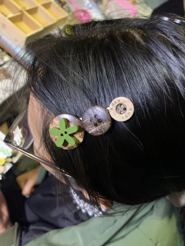 女森系少女风刘海夹发夹发饰气质千金风