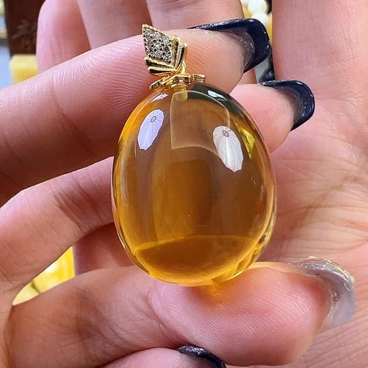 蜜蜡颈饰未镶嵌蜜蜡